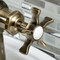Kingston Brass Single-Handle Bathroom Faucet with Push Pop-Up, Antique Brass KS3543NX - alternate 5